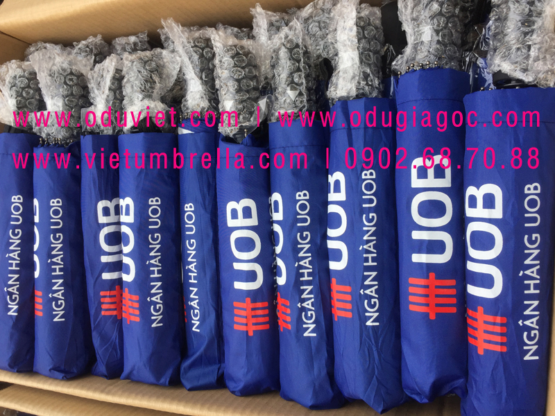 xưởng sản xuất ô dù cầm tay in logo quảng cáo